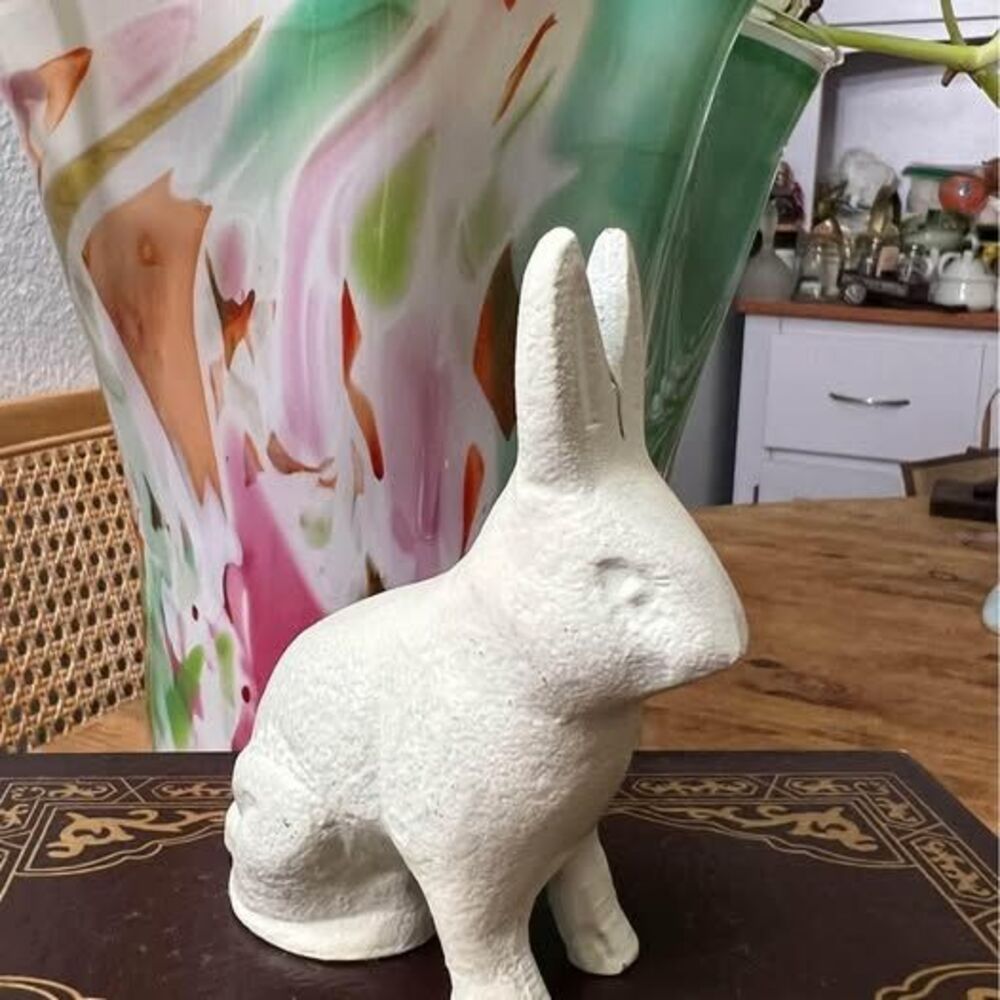 White Rabbit Small Figure - Cast Iron